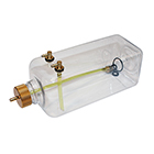 TRANSPARENT FUEL TANK 1000ml WITH COVER