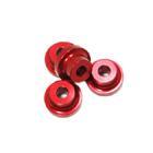 STAND OFF-10mm (5mm,10-24 hole) (RED)
