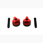WING BOLTS M6 (steel) (RED)